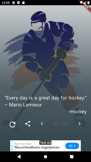 Hockey Quotes Screenshot 2
