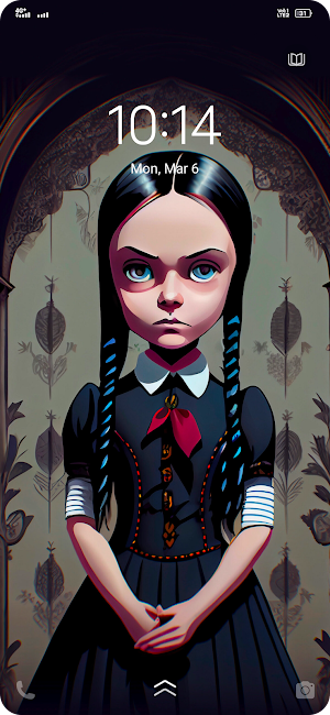 Wednesday Addams Wallpaper 4K Screenshot 0