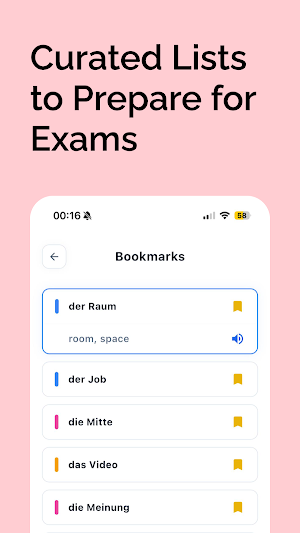 Wortaso: German Vocabulary App Screenshot 3