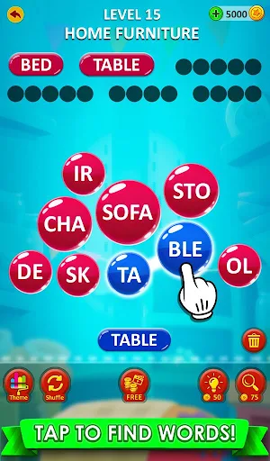 Word Game 2020 - Word Connect Puzzle Game Screenshot 3