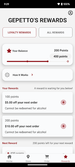 Gepetto's Pizzeria Screenshot 2