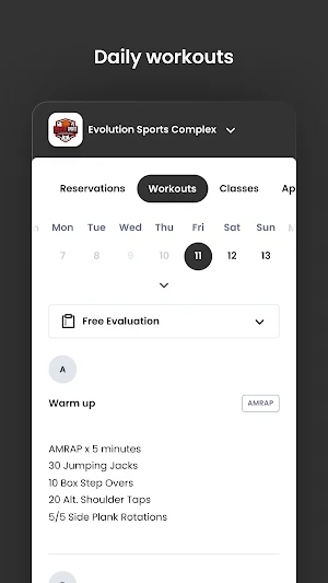 Evolution Sports Complex Screenshot 3