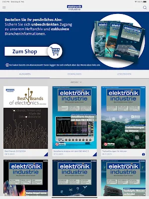 elektronik industrie eMagazin Screenshot 0