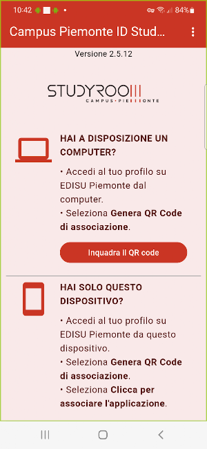 Campus Piemonte ID Study Room Screenshot 0
