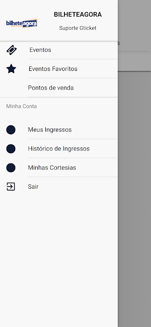 Bilhete Agora Screenshot 0