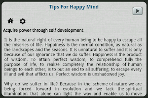 Tips For Happy Mind Screenshot 3