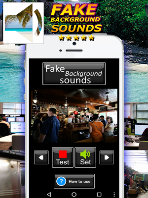 Fake Background Sounds Screenshot 1