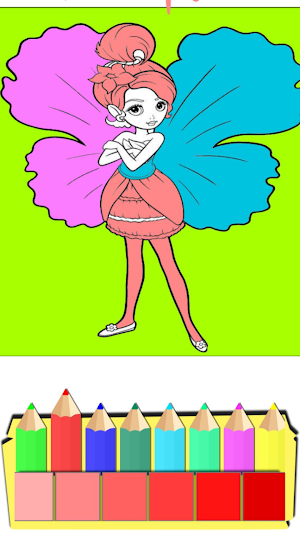 Coloring Games For Girls Screenshot 3