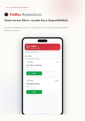 OnBox Repartidores Screenshot 3