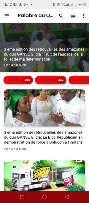 Palabre au quotidien Actualité Screenshot 3