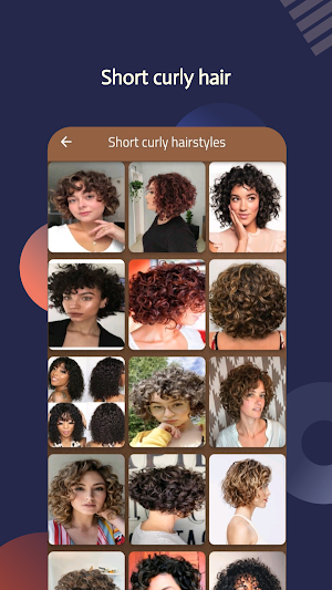 Curly Hairstyles - Short Curly Screenshot 3