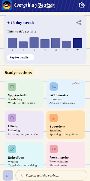Everything Deutsch — German Screenshot 0