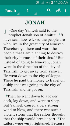 unfoldingWord® Simplified Text Bible (English) Screenshot 2