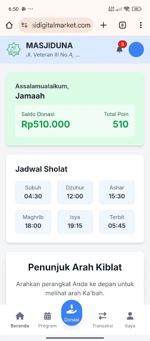 Masjiduna Screenshot 2