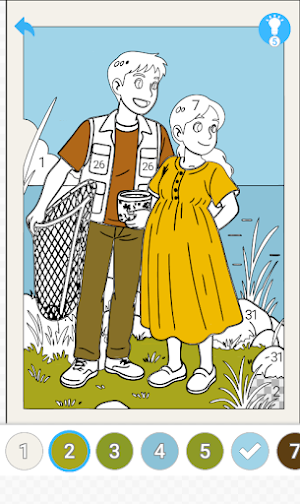 Kdrama Coloring Game Screenshot 2