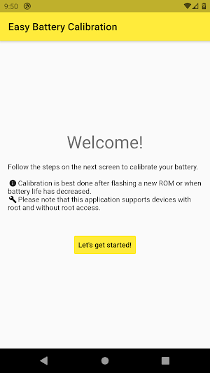 Easy Battery Calibration Screenshot 0