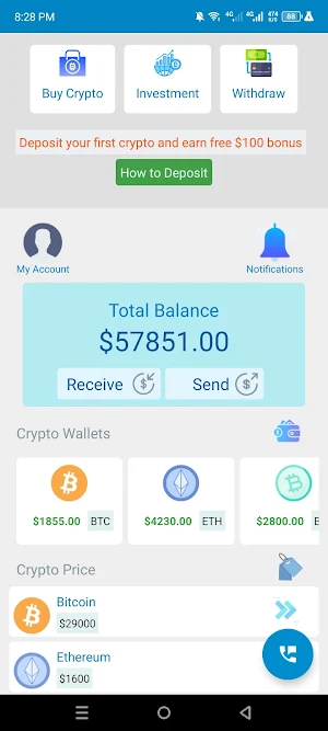 Payvesta.com Crypto&Investment Screenshot 1
