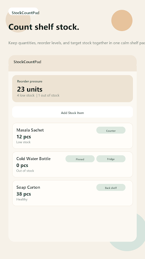 StockCountPad Screenshot 0
