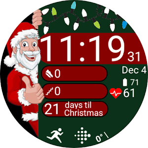Christmas Countdown | WearOS Screenshot 3