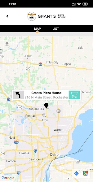 Grant's Pizza House Screenshot 3