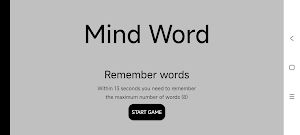 Mind Word — Timed Accurate Screenshot 1