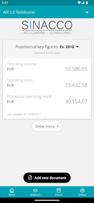 My Sinacco Screenshot 1