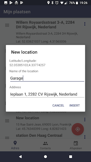 My places Screenshot 1