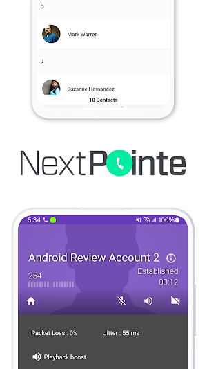NextPointe Softphone Screenshot 2