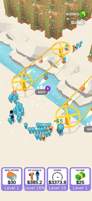 Ropeway Fever: Idle Transport Screenshot 1