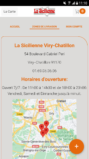 La Sicilienne Viry-Chatillon Screenshot 3
