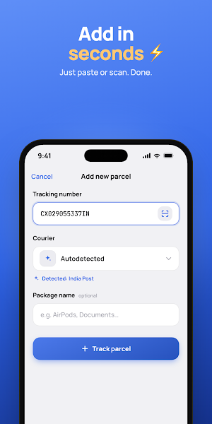 TrackPost – Courier Tracker Screenshot 2