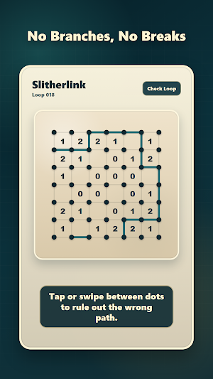 Slitherlink Fences Puzzle Screenshot 2