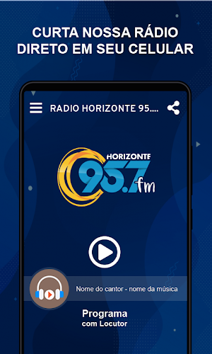 Rádio Horizonte 95.7 FM Screenshot 0