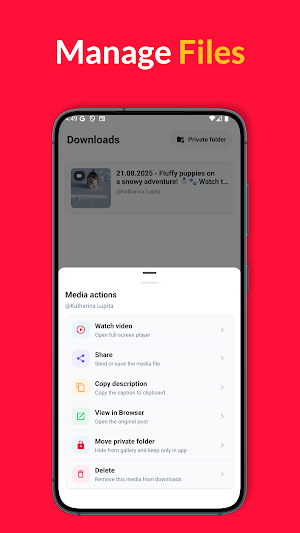 PinSave Video Downloader Screenshot 1