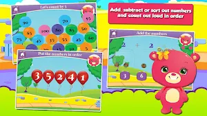 Baby Bear First Grade Games Screenshot 1