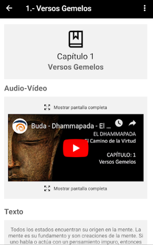 Dhammapada Screenshot 2