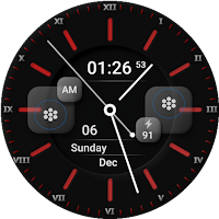 Classic Bubble Watch Face