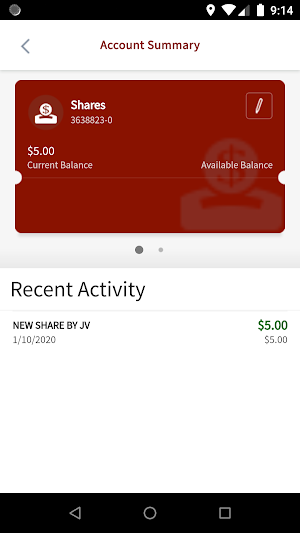 City Credit Union Mobile Banki Screenshot 3