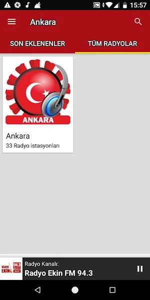 Ankara Radio Stations - Turkey Screenshot 3