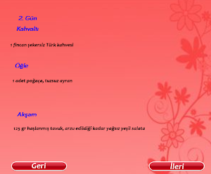 7 günde 7 kilo verdiren diyet Screenshot 2