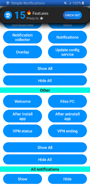 Simple Notifications Screenshot 1