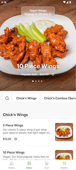 Vegan Wang Screenshot 1