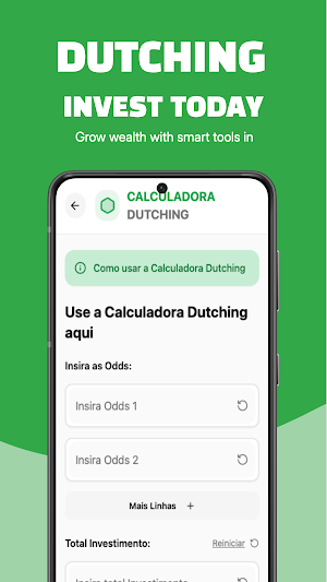 Calculadora Dutching Screenshot 2