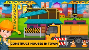 Town House Builder: City Construction Games Screenshot 3