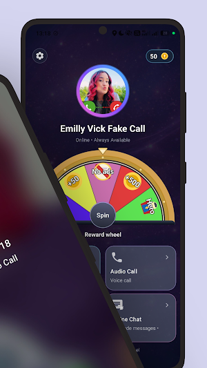 Emilly Vick Fake Call & Chat Screenshot 1