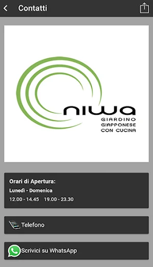 Niwa Sushi Cologno Screenshot 1