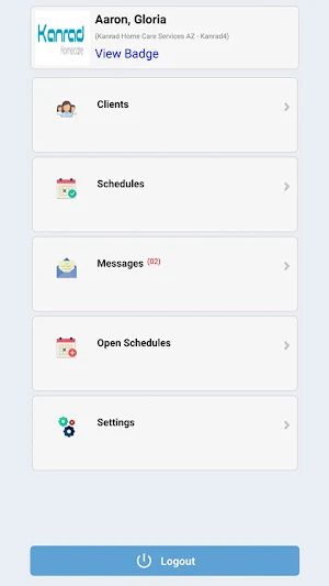 KanTime Private Duty V2 Screenshot 3