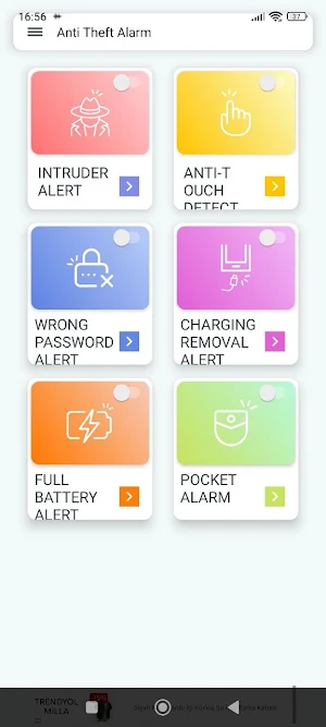 Smart Anti Theft Alarm Screenshot 1