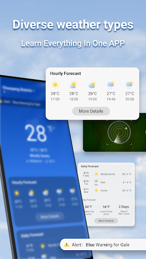 Local Weather - Launcher&Radar Screenshot 3