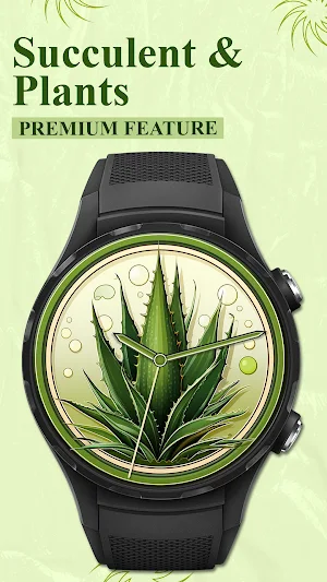 Succulent & Plants Watch Faces Screenshot 1